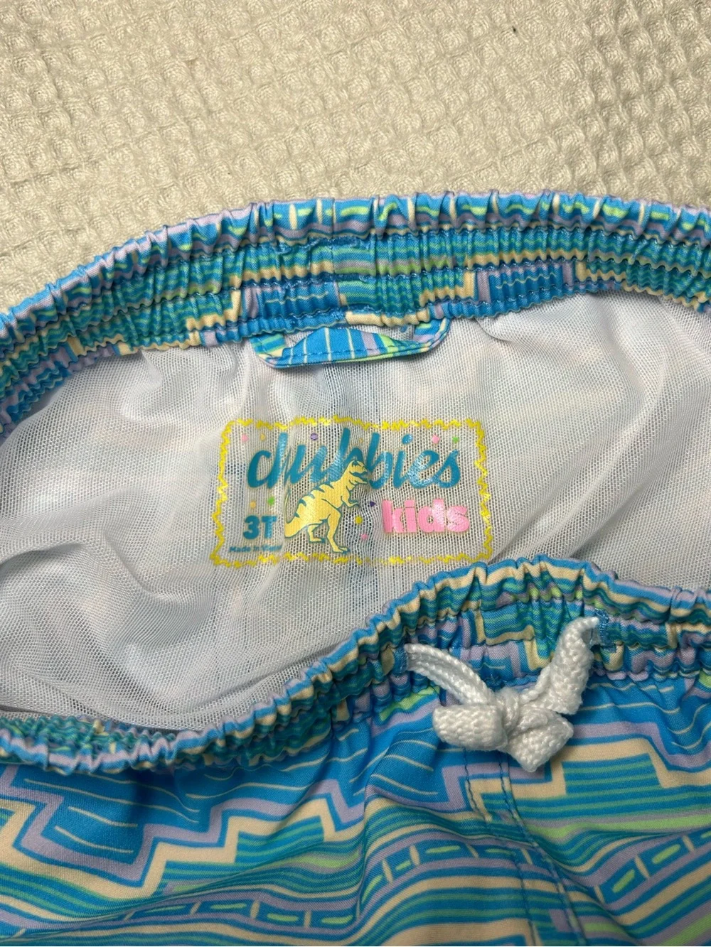 Chubbies Boys Swim Trunks in Desert Dawn